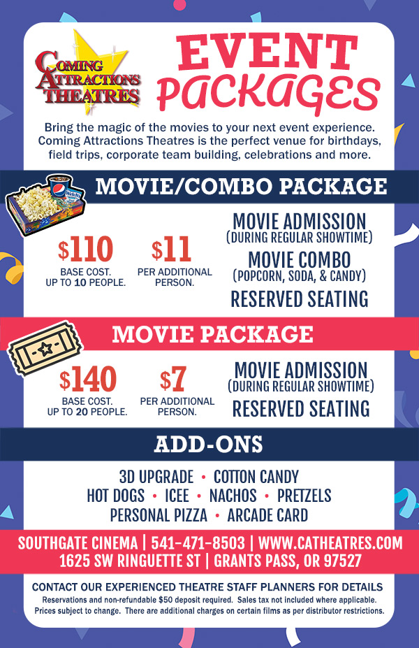 Southgate Cinema Event Packages